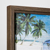 Corona Extra Framed Canvas Wall Art Decor (12" X 37")